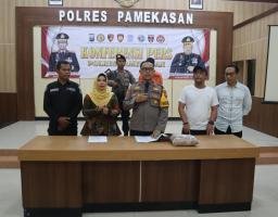 Polres Pamekasan Mengamankan Pelaku Pencabulan Anak di Bawah Umur