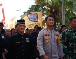 Polres Ponorogo Terjunkan 1.135 Personil Gabungan, Amankan Haul Oleh PSHWTM