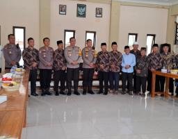 Kapolres Nganjuk Kunjungi Kantor DPD LDII Kabupaten Nganjuk Perkuat Tali Silaturahmi Dan Harkamtibmas 