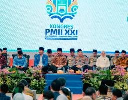 Kapolri Hadiri Pembukaan Kongres XXI PMII di Palembang