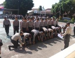 Untuk Pengamanan Pilkada Serentak 2024 Polres Bondowoso Tingkatkan Kemampuan Dalmas