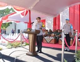 Gelar Simulasi Sispam Kota, Polres Nganjuk Tunjukkan Kesiapannya dalam Netralisir Masalah yang Timbul dalam Tahapan Pilkada 2024