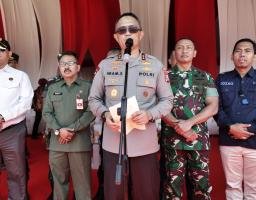 Jelang Pilkada 2024 Polda Jatim Gelar Deklarasi Damai dan Simulasi Sispamkota di Madura