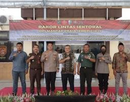 Kapolres Sampang Buka Rakor Lintas Sektoral Operasi Mantap Praja Semeru 2024 Di Kabupaten Sampang