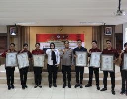 Polres Badung Terima Penghargaan dari Tim Reaksi Cepat (TRC) 