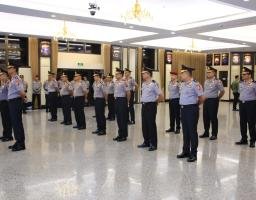 Kapolri Pimpin Kenaikan Pangkat 16 Pati Polri