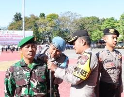 Pimpin Gelar Pasukan Operasi Mantap Praja Semeru 2024, Kapolres Nganjuk Ingatkan Anggotanya untuk Waspada Terhadap Potensi Konflik