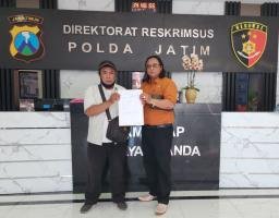 Advokat Dodik Firmansyah Dampingi Wartawan ke Polda Jatim Adukan Direktur PT Dharma Bhakti Adijaya