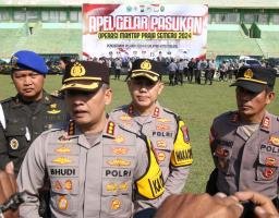 Polresta Malang Kota Siagakan 3000 lebih Personel Gabungan Siap Amankan Pilkada 2024