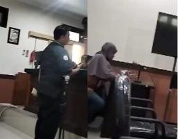 Tergugat dalam Perkara Pdt 3873/PA .Sby hadirkan LSM di tolak Majelis Hakim