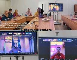 Lakukan Pendampingan Pelayanan Publik Berbsasis HAM, Kanwil Kemenkumham Jatim Komitmen Tingkatkan Kualitas.