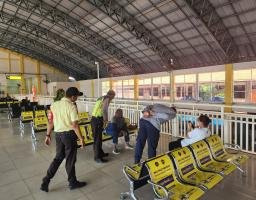 IAF 2024, Polresta Sidoarjo Amankan Bus Tujuan Bali di Terminal Purabaya