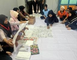 Kreativitas Tak Terbendung, Lapas Sidoarjo Gelar Pelatihan Batik bagi WBP Wanita