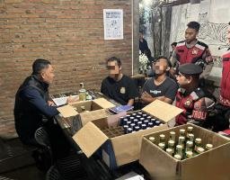 Gelar KRYD Polisi Berhasil Ungkap Penjualan Miras Tanpa Ijin Edar di Kota Malang