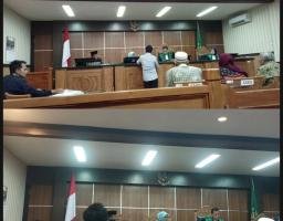 P A.Sampang Gelar Sidang Perdana Sengketa Waris Tergugat Tidak Hadir