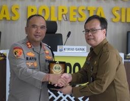 Visitasi Kepemimpinan Nasional Pusdikmin Lemdiklat Polri di Polresta Sidoarjo