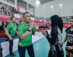 Tim Voli Putri Jatim Maju Final Setelah Taklukkan Tim Voli Jakarta 3 - 1 di Semifinal PON XXI Medan