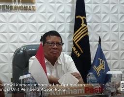 Kakanwil Kemenkunham Jatim Optimalkan Fungsi Unit Pemberantasan Pungli