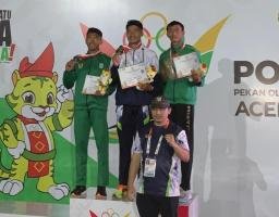 Anggota Polsek Solokuro Polres Lamongan Raih 2 Medali Perak di PON XXI Aceh Sumut 2024