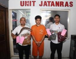 Polres Pelabuhan Tanjung Perak Berhasil Mengamankan Begal Bercelurit Yang Viral di Medsos.