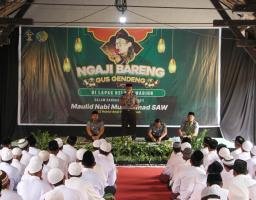 Ratusan Warga Binaan Lapas Kelas I Madiun Peringati Maulid Nabi Muhammad SAW 1446 H Bersama Gus Gendeng