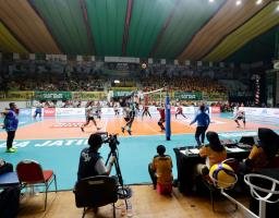 Main Full Set, Tim Voli Putra Jatim Menang atas Tim PMJ