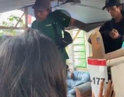 Pelaku Maling Motor Di Kedinding Palem 4 Dihajar Masa