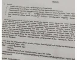 Menyingkap Kasus Dugaan Tambang Ilegal di Trowulan, Marwah Kepolisian Menjadi Taruhan