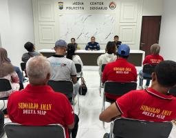 Tahapan Kampanye Pilkada, Polresta Sidoarjo Gandeng Netizen Cegah Hoaks