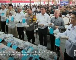 Madura Bersinar: BNN Ungkap Kasus Narkoba Besar, Ancam Pelaku Hukuman Mati