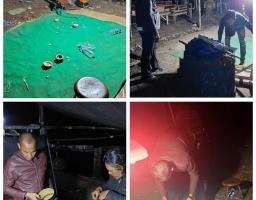 Polsek Bagor Gerebek Lokasi Judi Sabung Ayam, Temukan Uang dan Alat Judi Dadu