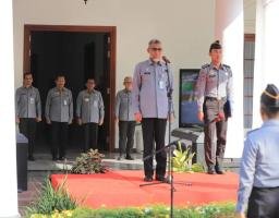 Kepala BPSDM Kemenkumham Razilu Pimpin Upacara Kesaktian Pancasila di Kemenkumham Jatim