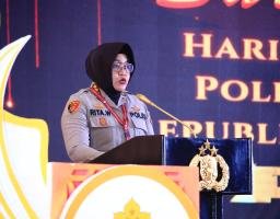 Polisi Wanita Indonesia Rayakan HUT ke-76, Perkuat Perlindungan Perempuan dan Anak