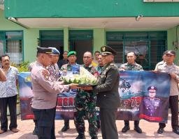Kunjungan Silaturahmi Warnai HUT TNI di Sidoarjo