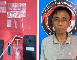 Polres Pelabuhan Tanjung Perak Amankan Mantan Anggota DPRD Bangkalan Terbukti Kedapatan Sabu