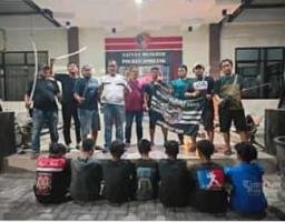 Bawa Sajam dan Curi Motor, Geng Motor Anak-Anak Jombang Diciduk