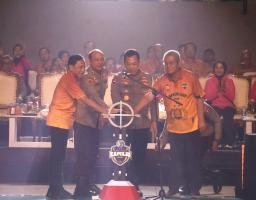 Kapolri Tutup Langsung Turnamen Bola Voli Sekaligus Resmikan Pembangunan Sumur Bor Dan Filtrasi Air Bersih Layak Minum Di Kalimantan Barat