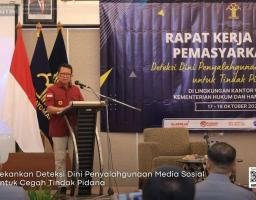 Tekankan Deteksi Dini Penyalahgunaan Media Sosial untuk Cegah Tindak Pidana