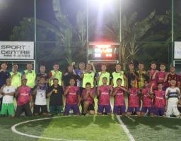 Cooling System Pilkada 2024, Polres Pasuruan Kota Gelar Mini Soccer Bareng Media