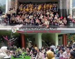 Siswa SLB Negeri I Yogyakarta Asyik Belajar di Grahatama Pustaka