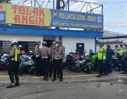 Polrestabes Gelar Operasi Lalu Lintas, Ratusan Pengendara Kena Tilang