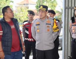 Kapolresta Banyuwangi Tinjau Gudang KPU, Pastikan Kesiapan Keamanan dan Logistik Pilkada 2024