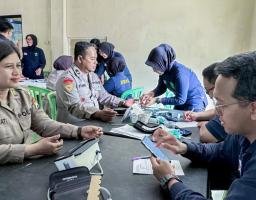 Polresta Malang Kota Gelar Rikkes Pastikan Kesehatan Personel Pengamanan Pilkada 2024