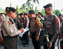 Polda Jatim Terjunkan 780 Personel Debat Publik Kedua di Pilkada Jatim Berlangsung Aman