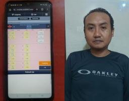 100 Hari Program Kerja Presiden RI, Polsek Semampir Amankan Pelaku Judi Online