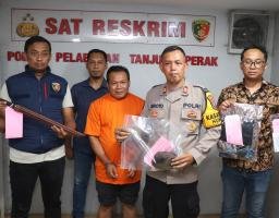 Gerak Cepat Polres Pelabuhan Tanjung Perak Amankan Pelaku Penganiayaan di Jalan Bulak Banteng Tanjung.