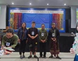 Wayang Goes To School Ratusan Siswa SD.HihgScop Bali Berikan Warna Tersendiri