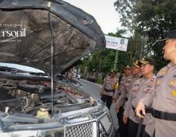 Polres Lamongan Siapkan 84 Kendaraan Operasional untuk Pengamanan TPS Pilkada 2024