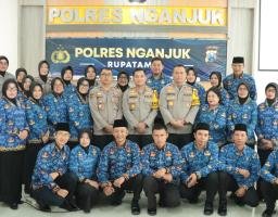 Tasyakuran HUT Korpri ke-53, Kapolres Apresiasi Dedikasi ASN di Lingkungan Polres Nganjuk 
