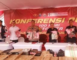 Polres Pelabuhan Tanjung Perak Berhasil Gagalkan Penyelundupan 7, 6 Juta Batang Rokok Ilegal